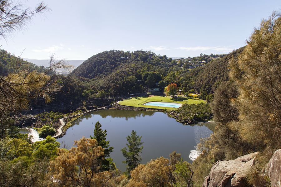 The First Basin at Cataract Gorge, Launceston